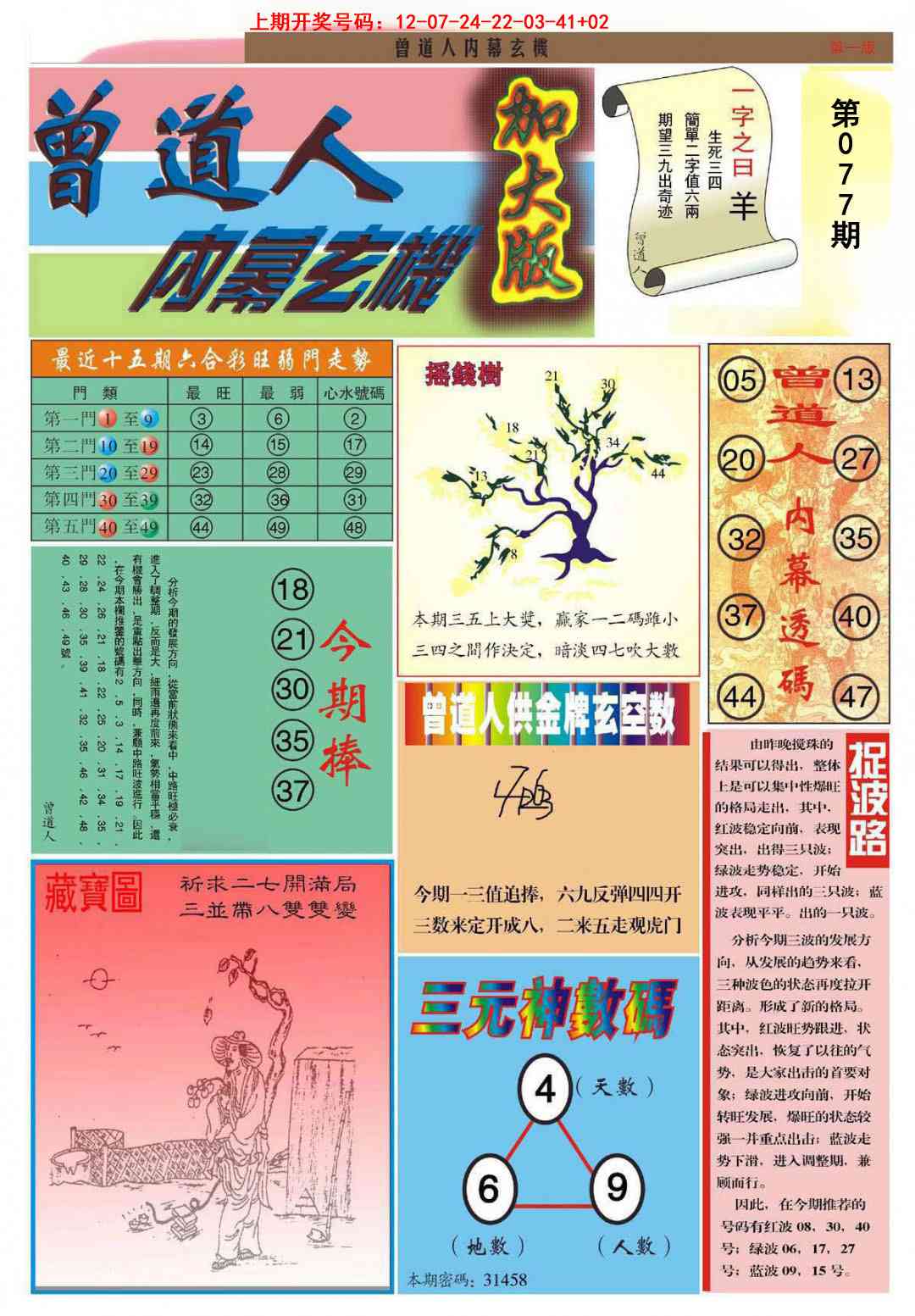 077期曾道人内幕A加大版[图]